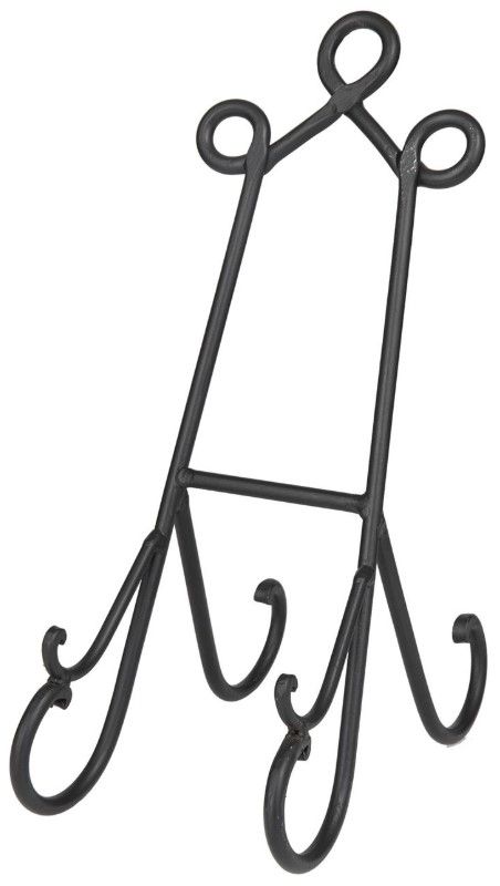 Deco Marche Black Scroll Display Easel-1