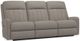 La-Z-Boy® Finley Pewter Leather Power Wall Reclining Sofa with Headrest and Lumbar-0
