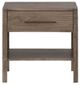 Bassett® Furniture Benchmade Parkway Summit Bedside Table with Charger-1