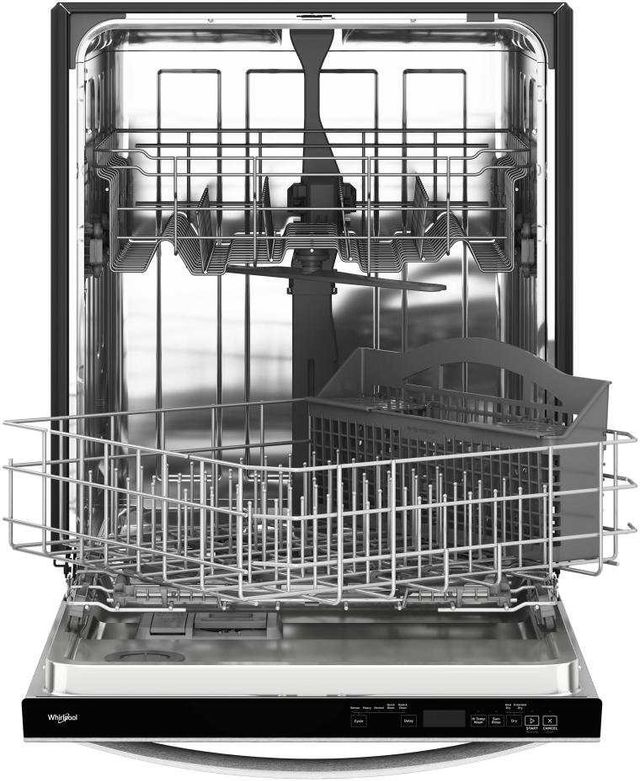 Whirlpool® 24" Stainless Steel Finish Top Control Built-In Dishwasher with Spin & Load Rack-1