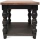 Riverside Furniture Mason Distressed Black/Natural Side Table-2