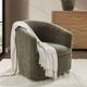 Classic Home Valencia Olive Moss Swivel Accent Chair-1