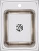 Elkay Lustertone® Classic Lustrous Satin 17" x 22" x 10-1/8" 1-Hole Single Bowl Drop-In Sink with Perfect Drain®-1