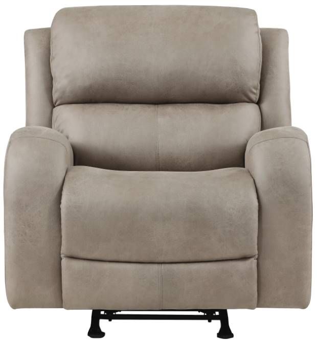 Homelegance® Pagosa Brown Rocker Manual Reclining Chair-2