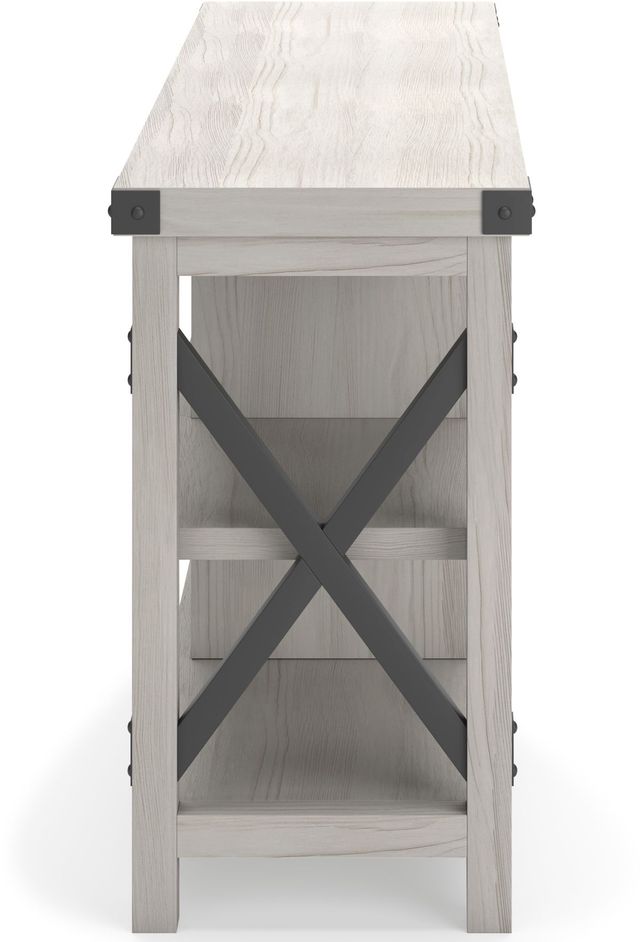Signature Design by Ashley® Bayflynn White Washed Large TV Stand-1