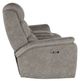 New Classic® Home Furnishings Kamari Gray Power Reclining Loveseat-4