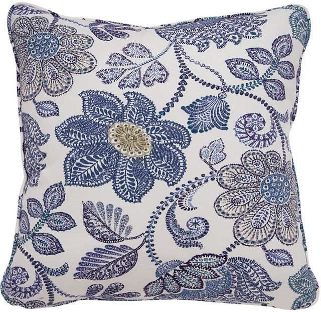 Signature Design by Ashley® Miriam 4-Piece Blue/Cream Pillows-0