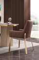 VIG Furniture Modrest Robin Brass/Brown Dining Chair-4
