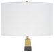 Uttermost® Lathey Black Floor Lamp-4