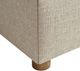 Bernhardt Brasea Beige/Lume King Upholstered Panel Bed-5