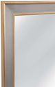 Bassett Mirror Doubled Antique Gold/Silver Leaf Wall Mirror-2