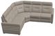 Palliser® Furniture Customizable Reece 3-Piece Curved Sectional-0