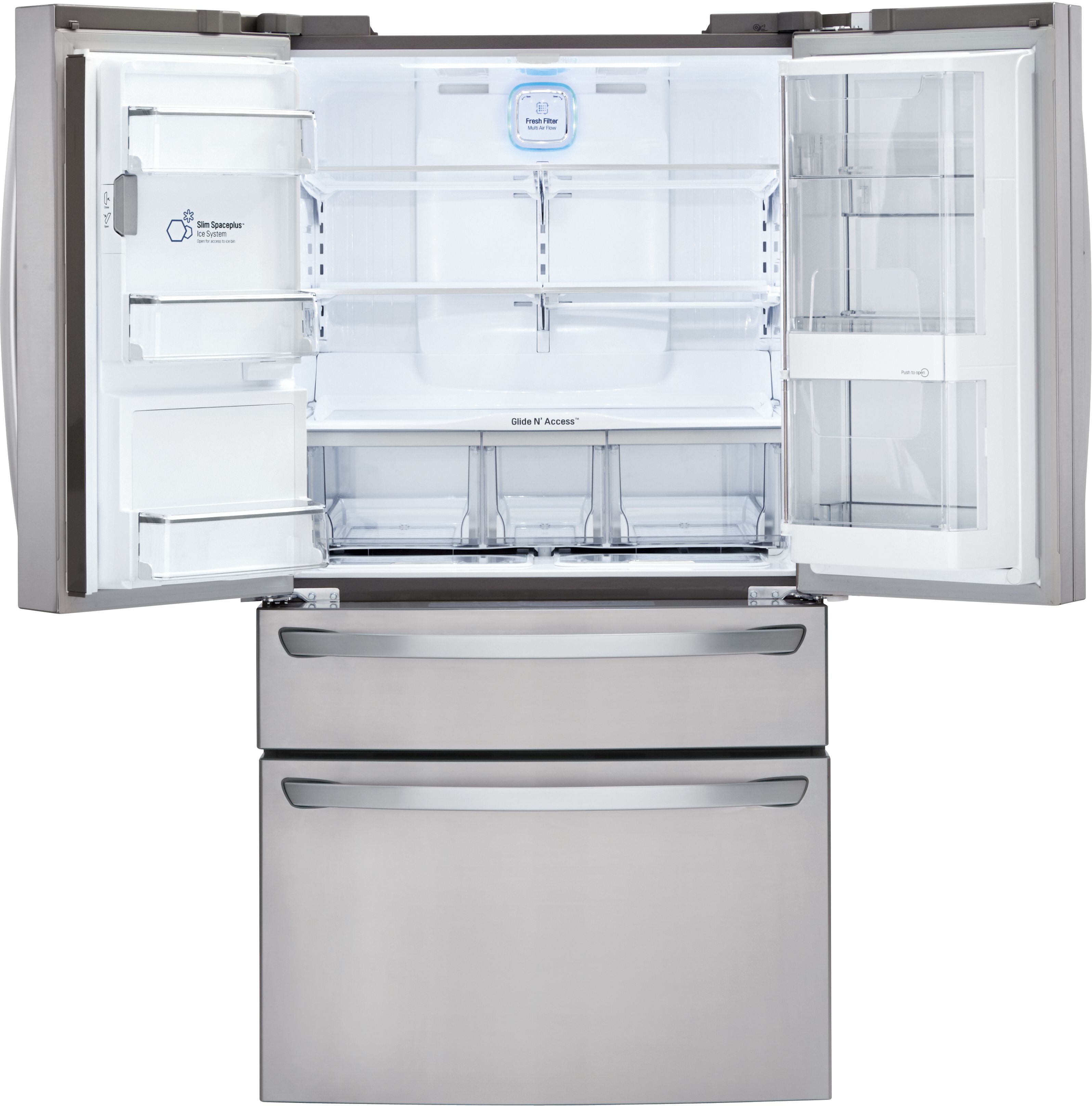 LGM② LG Standard-Depth 29.7-cu ft 4 -Door French Door