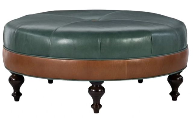 Bradington-Young Customizable Round XL Ottoman-0