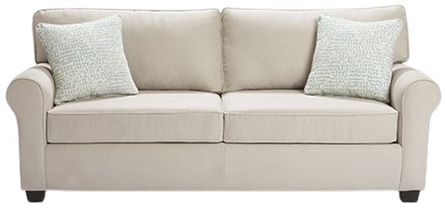 Best® Home Furnishings Customizable Shannon Queen Memory Foam Sofa Sleeper with Dark Walnut Legs-1