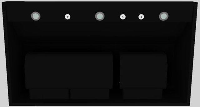 Vent-A-Hood® 42" Black Wall Mounted Range Hood-3