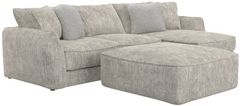 Jackson Furniture Bucktown 3-Piece Parchment Right Side Facing Chaise Sectional