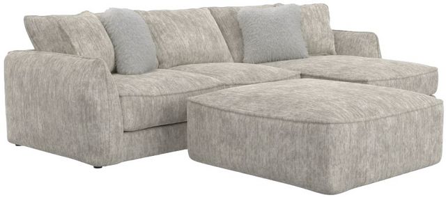 Jackson Furniture Bucktown 3-Piece Parchment Right Side Facing Chaise Sectional-0