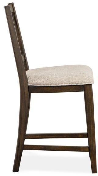 Magnussen Home® Westley Falls Graphite Counter Chair-3