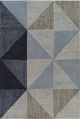 Surya Kennedy Ink Blue/Charcoal/Denim 5'x8' Area Rug-0