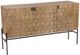 Moe's Home Collection Dixie Brown Sideboard with Black Metal Base-1