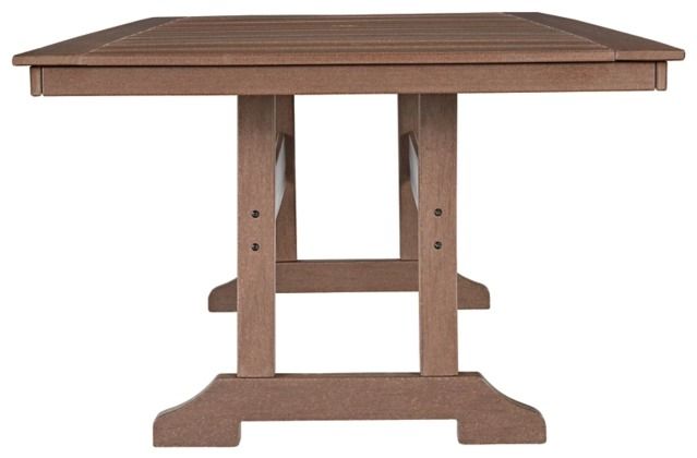 Signature Design by Ashley® Emmeline Brown Outdoor Dining Table-1