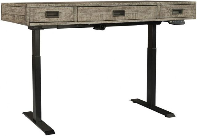aspenhome® Grayson Cinder Gray 60'' Lift Desk-3