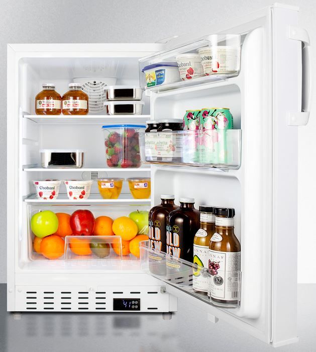 Summit® 3.5 Cu. Ft. White Under the Counter Refrigerator-3