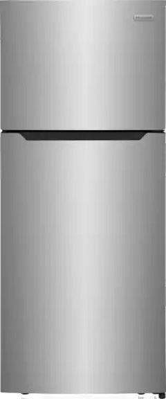 Frigidaire® 28 in. 17.6 Cu. Ft. Brushed Steel Top Freezer Refrigerator