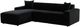 TOV Furniture Olafur 2-Piece Black Left-Arm Facing Sectional and Chaise-0