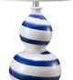 A & B Home Rhine Blue/White Striped Table Lamp-3