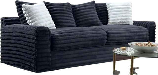 American Wholesale Furniture Jenna Onyx Sofa-0