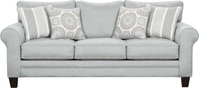Fusion Furniture 1144 Grande Mist Gray Sleeper Sofa-1