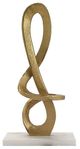 A & B Home Gold Knot Decorative Statue-1