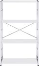 ACME Furniture Tennos Chrome/White Bookshelf-1