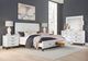 aspenhome® Hyde Park White Paint King Panel Storage Bed-2