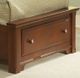Vaughan-Bassett Cottage Cherry Twin Sleigh Storage Bed-1
