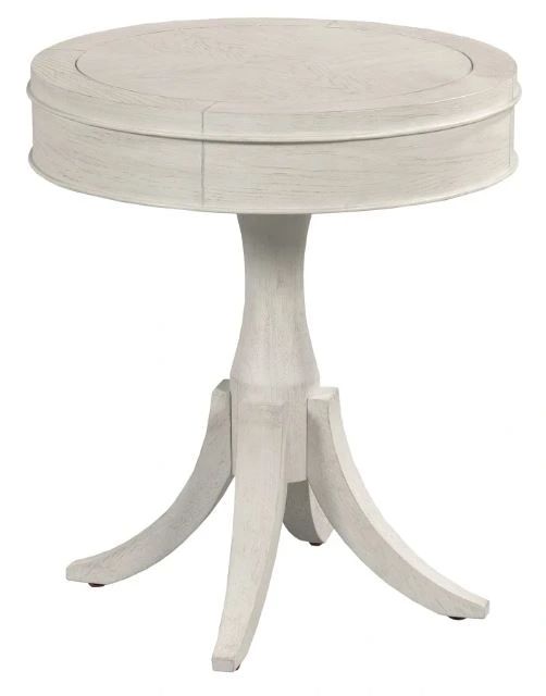 American Drew® Harmony Marcella Eggshell Round End Table-0