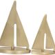 Renwil® Fable Set of 2 Gold Sail Boats Statues-1
