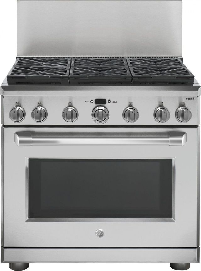 GE® 36" Professional 12" Backsplash-0