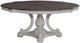 Liberty Furniture Magnolia Manor 7-Piece Antique White/Weathered Bark Optional Round Pedestal Dining Set-2