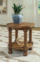 Signature Design by Ashley® Chadworth Medium Brown Round End Table-1