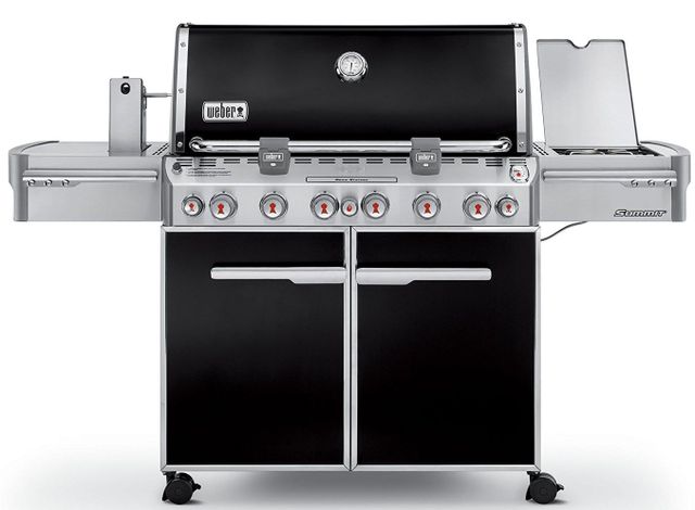 Weber® Grills® E-670™ 6-Burner Black Freestanding Liquid Propane Gas Grill