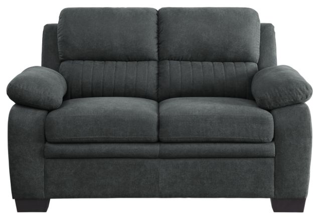 Mazin Furniture Holleman Dark Gray Loveseat-1