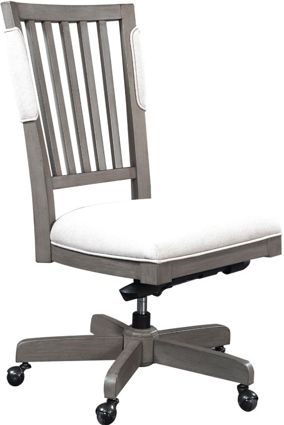 aspenhome® Caraway Aged Slate Office Chair-0