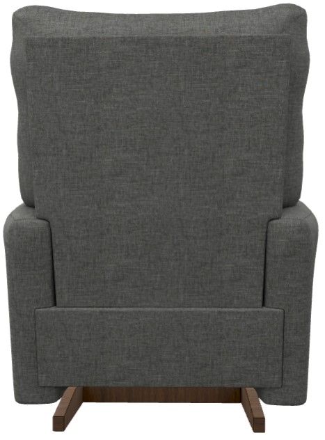 La-Z-Boy® Rowan Charcoal Power Rocking Recliner with Headrest and Lumbar-4