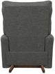 La-Z-Boy® Rowan Charcoal Power Rocking Recliner with Headrest and Lumbar-4