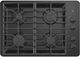 GE® 30" Black Gas Cooktop with Dishwasher-Safe Grates-0