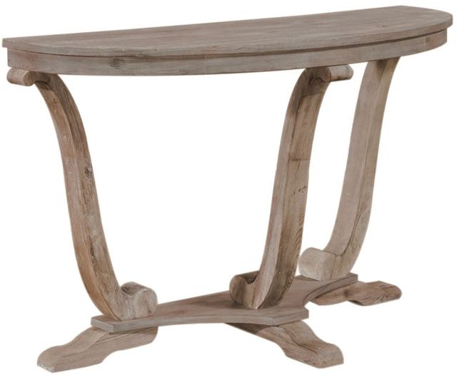 Liberty Furniture Greystone Mill Stone White Wash Sofa Table-0