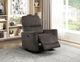 Homelegance® Ouray Chocolate Rocker Manual Recliner-1